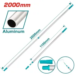 Telescopic aluminum handle 200sm