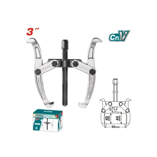 Double-grip bearing puller 80 mm Double-grip bearing puller 80 mm