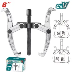 Double-grip bearing puller 150 mm