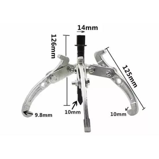 Triple-grip bearing puller 100 mm Triple-grip bearing puller 100 mm