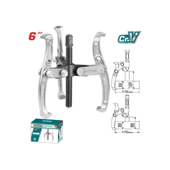 Triple-grip bearing puller 150 mm Triple-grip bearing puller 150 mm