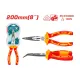 Long Nose Pliers Curved Dielectric 1000V 200mm Long Nose Pliers Curved Dielectric 1000V 200mm