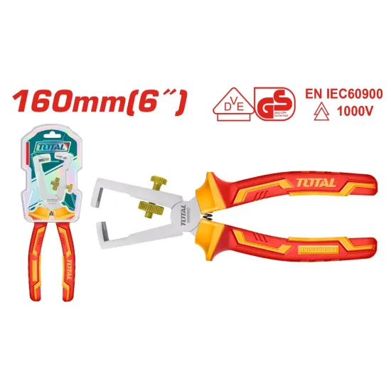Dielectric Wire stripping pliers 1000V 160mm Dielectric Wire stripping pliers 1000V 160mm