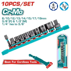 10pcs impact socket set