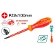 INSULATED SCREWDRIVER PH2 X 100mm 1000V INSULATED SCREWDRIVER PH2 X 100mm 1000V