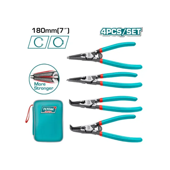 4pcs circlip pliers set 7inch 4pcs circlip pliers set 7inch