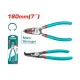 Circlip pliers clamping 7inch curved Circlip pliers clamping 7inch curved