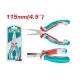 Mini flat nose pliers 115mm Mini flat nose pliers 115mm