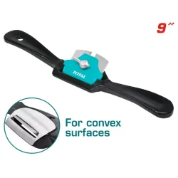 Curved scraper for convex surface 9"