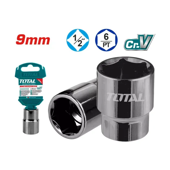 Socket head 9mm - 1/2 " Socket head 9mm - 1/2 "