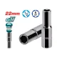 Deep socket head 22mm - 1/2 " Deep socket head 22mm - 1/2 "
