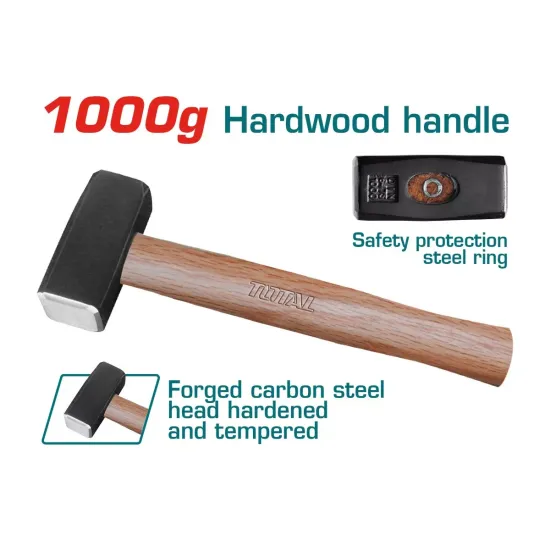 Wooden handle sledgehammer 1000g Wooden handle sledgehammer 1000g