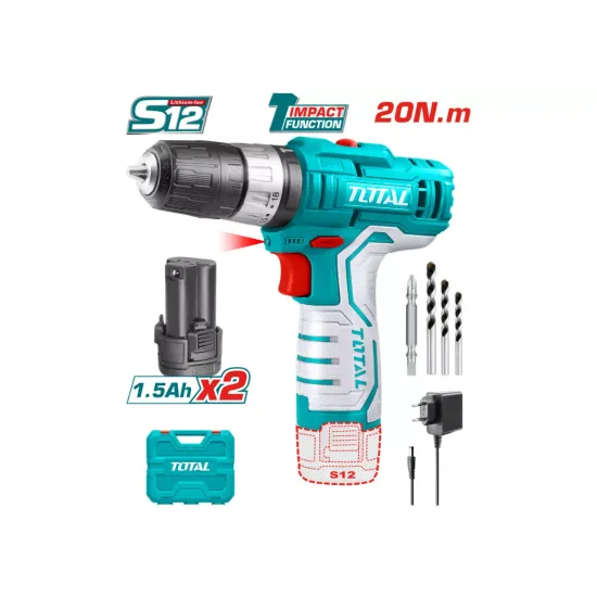 Cordless Impact Drill 12V / 1.5A Cordless Impact Drill 12V / 1.5A