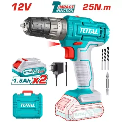 Impact screwdriver 12 V / 1.5 Ah / with battery and charger