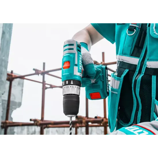 Cordless Impact Drill- Screwdriver / 20V / 2A / 45Nm /+1 Battery / INDUSTRIAL Cordless Impact Drill- Screwdriver / 20V / 2A / 45Nm /+1 Battery / INDUSTRIAL