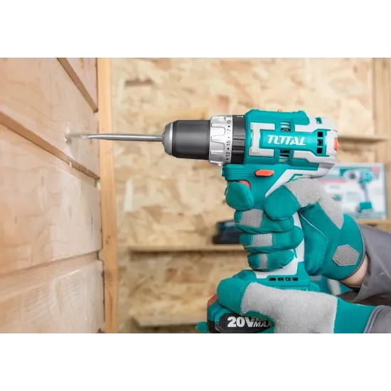 Cordless Impact Drill- Screwdriver / 20V / 2A / 60Nm / + 2 Battery