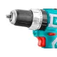Cordless Impact Drill- Screwdriver / 20V / 2A / 60Nm / + 2 Battery