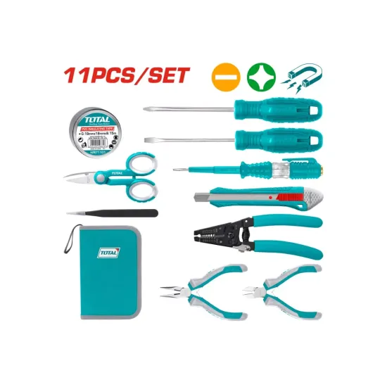Electrician's set of tools 11 pcs Electrician's set of tools 11 pcs