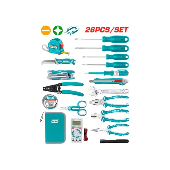 Electrician's set of tools 26 pcs Electrician's set of tools 26 pcs