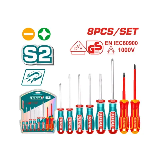 Screwdriver Set - 8 Pcs