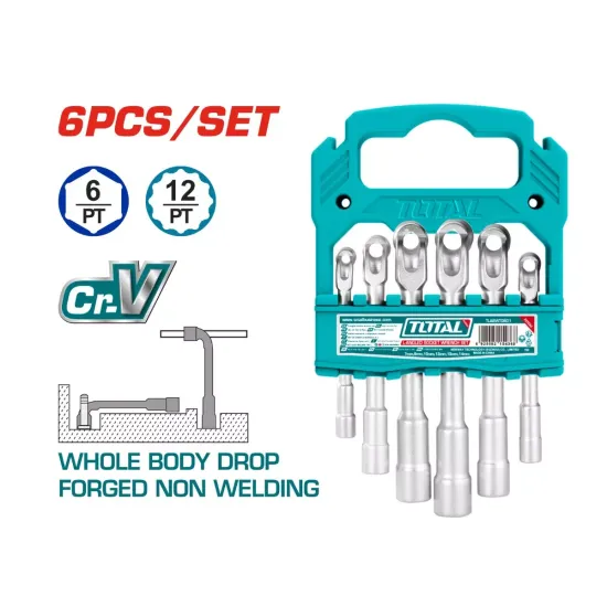6pcs L-angle socket wrench set 6pcs L-angle socket wrench set