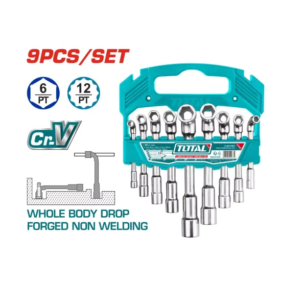 9pcs L-angle socket wrench set 9pcs L-angle socket wrench set