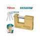 Heavy duty brass block padlock 70mm Heavy duty brass block padlock 70mm