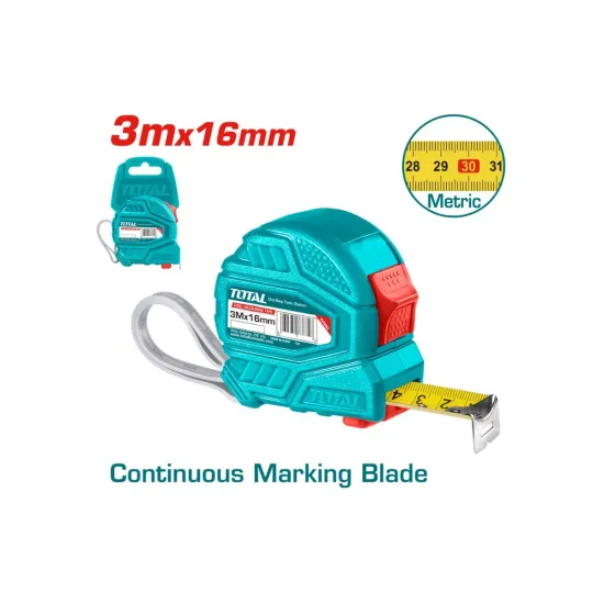 Roulette measure 3m x 16mm Roulette measure 3m x 16mm