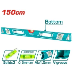 Aluminum construction level 1500mm