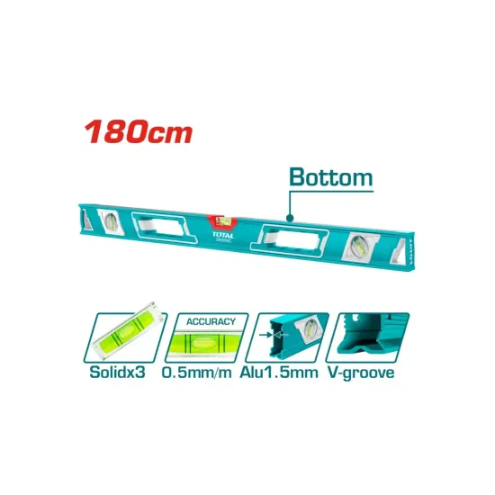 Aluminum construction level 1800mm Aluminum construction level 1800mm