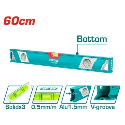 Aluminum construction level 600mm