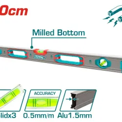 Level with powerful magnets 800mm