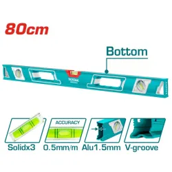 Aluminum construction level 800mm