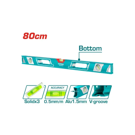 Aluminum construction level 800mm Aluminum construction level 800mm