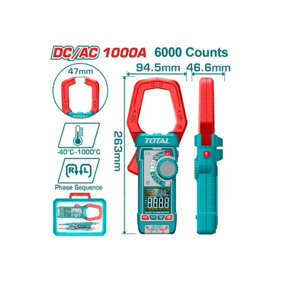 DC/AC clamp meter DC/AC clamp meter
