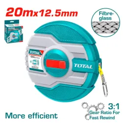 Fiberglass measuring tape 20m