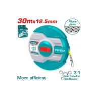 Fiberglass measuring tape 30m