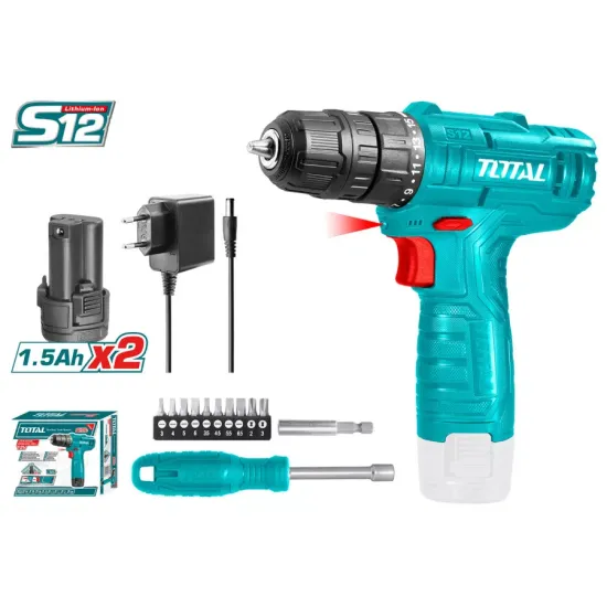 Lithium-ion drill 12V set Lithium-ion drill 12V set