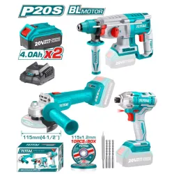 Lithium-ion 20V tool set 3 piecesScrewdriver