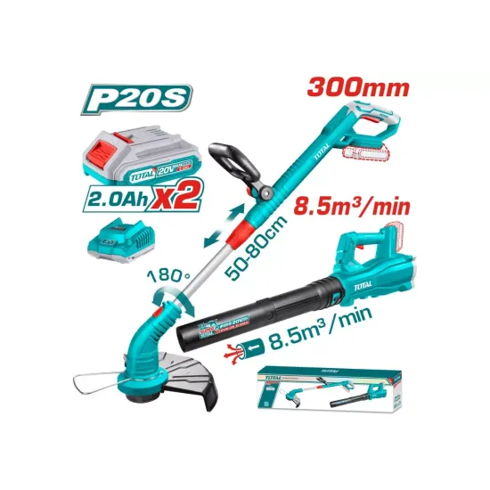 Lithium ion grass trimmer and blower 20V Lithium ion grass trimmer and blower 20V