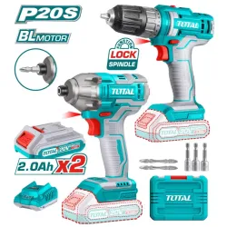 Set of drill and impact driver 20V