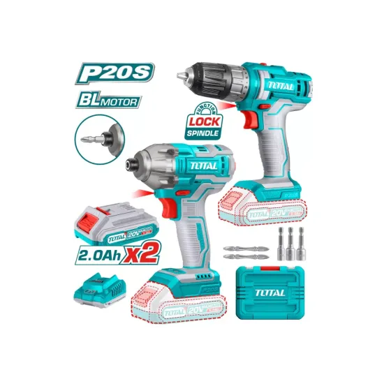 Set of drill and impact driver 20V Set of drill and impact driver 20V