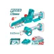 Cordless gauge straight shear combo kit Cordless gauge straight shear combo kit