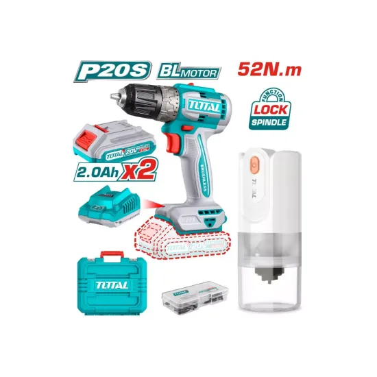 Cordless drill 20V and cordless coffee grinder Cordless drill 20V and cordless coffee grinder