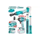 Combo set Li-ion impact wrench, drive ratchet, work light Combo set Li-ion impact wrench, drive ratchet, work light