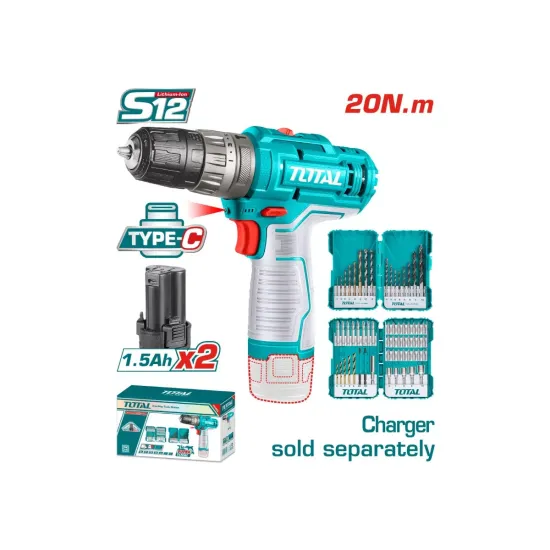 Lithium-ion impact drill 12V / 1.5 Ah Lithium-ion impact drill 12V / 1.5 Ah