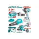 Combo set cordless wrench, vacuum cleaner, Angle Grinder Combo set cordless wrench, vacuum cleaner, Angle Grinder