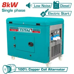 Diesel generator Noiseless 8000 W 