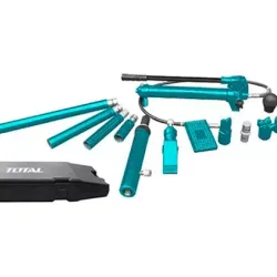 Portable hydraulic body repair set