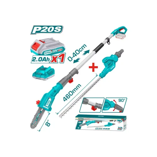 Li-ion Hedge Trimmer and pole saw 20V Li-ion Hedge Trimmer and pole saw 20V